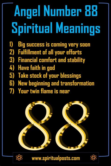 what does 88 mean spiritually.